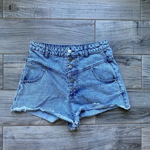 Kittenish size small jean shorts